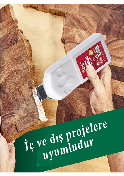 Beyaz Tutkal 850 gr 1 Adet Brons Beyaz Mobilya Yapıştırıcısı Tutkalı 850 gr Ahşap Tutkalı Su Bazlı Çok Amaçlı Beyaz fırsatları