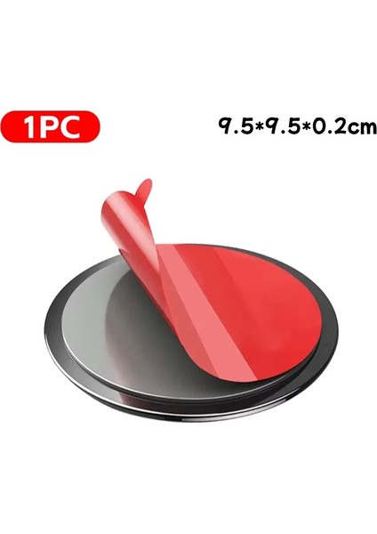 2/1pcs Evrensel Araba Cep Telefonu Tutucu Emme Kupası Çıkartma Disk Ped Taban Gps Cep Telefonu Abs Abs Tutucu Yapıştırıcı Gösterge Tablosu Montaj Renk: 1pc-B (Yurt Dışından)