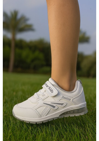 Unisex Çocuk Cırtlı Bağcıklı Sneaker Günlük Spor Ayakkabı modelleri