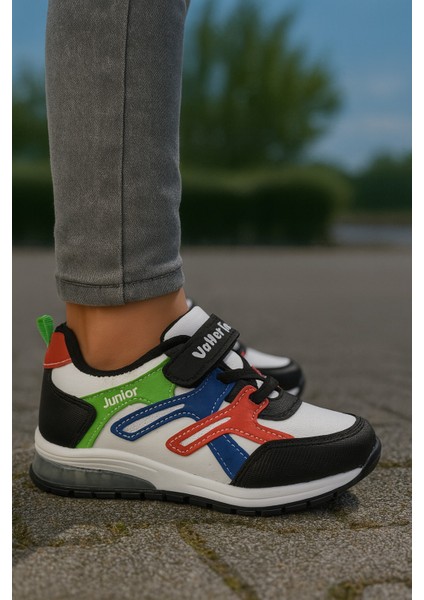 Unisex Çocuk Cırtlı Bağcıklı Sneaker Günlük Spor Ayakkabı fiyatları