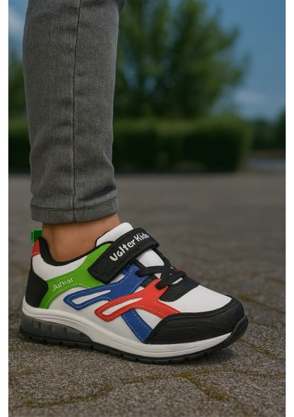 Unisex Çocuk Cırtlı Bağcıklı Sneaker Günlük Spor Ayakkabı modelleri