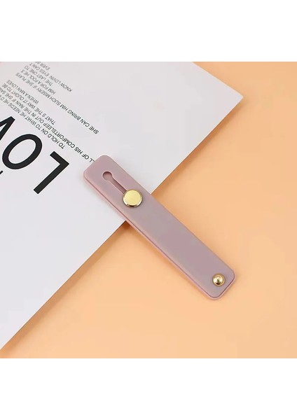 Cep Telefonu Yüzüğü Parmağı Braketi Cep Telefonu Yüzüğü Masaüstü Erkek ve Kadınlar Için Çok Fonksiyonlu Taşınabilir Cep Telefonu Kasası Bm Renk: Pembe (Yurt Dışından)