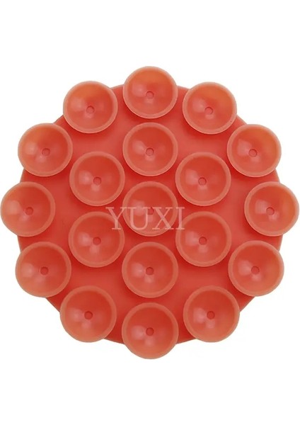 Portatif Silikon Vantuz Için Yuxi 1pcs Telefon Montaj Çift Taraflı Montaj Araba Navigasyon Braketi Evrensel Cep Telefonları Stand Renk: Turuncu (Yurt Dışından)