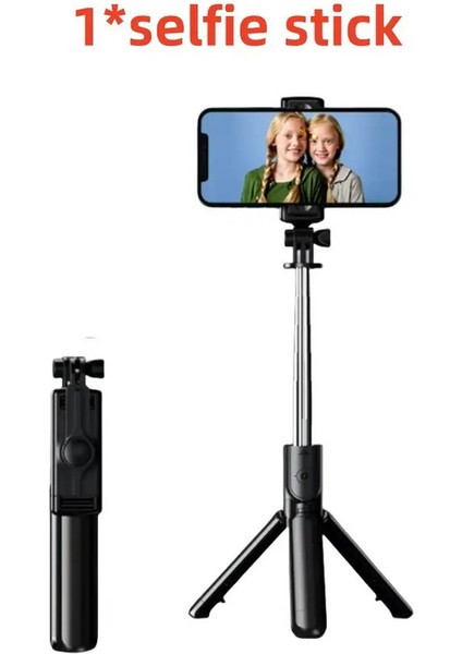 Bslıufang 2025 Selfie Stick Tripod Genişletilebilir Kablosuz Bluetooth Uzak Taşınabilir Akıllı Telefon Stand Montajı Ios Android Phonecolor: Normal Versiyon (Yurt Dışından)