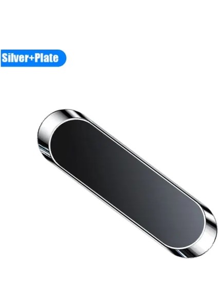 1080 ° Rotasyon Katlanabilir Araç Manyetik Telefon Tutucu Evrensel Hava Havalandırma Montajı Gps iPhone Için Samsung Araba Cep Telefonu Tutucu Standcolor: E Gümüş (Yurt Dışından)