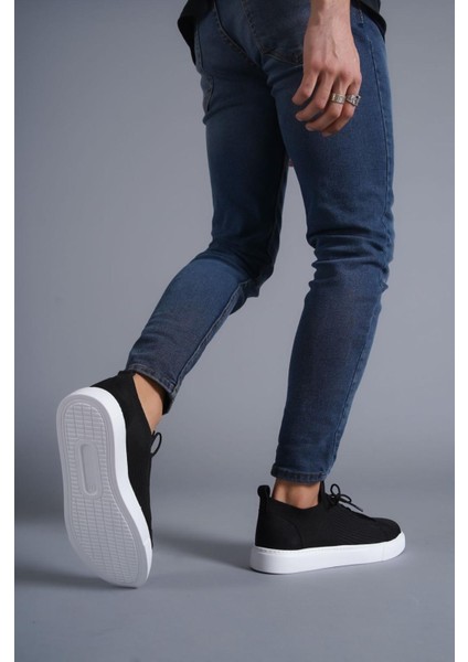 112 Günlük Triko Siyah %100 Vegan Iç Astar Pamuklu Poli Taban Ayakkabı indirimleri