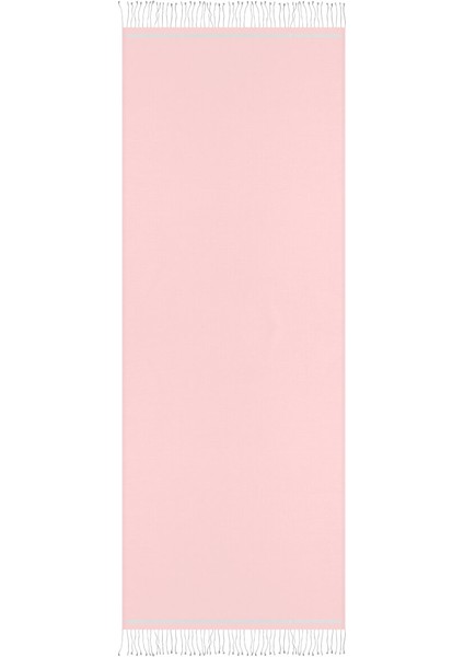 Pudra Gri Çift Taraflı Ipek Şal fırsatları