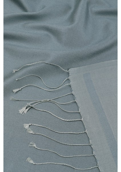 Koyu Gri Gri Çift Taraflı Ipek Şal indirimleri