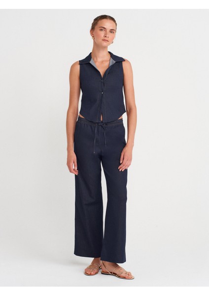 72157 Pijama Pantolon-Lacivert