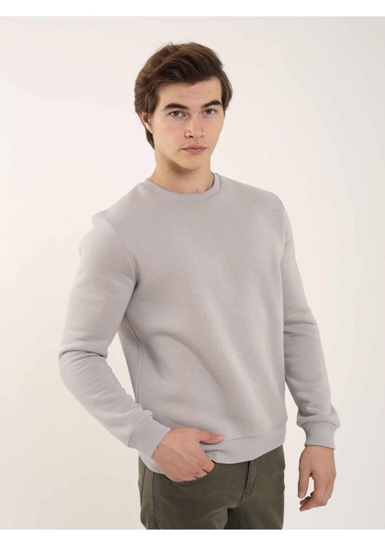 Taş Erkek Regular Fit Bisiklet Yaka Sweatshirt modelleri