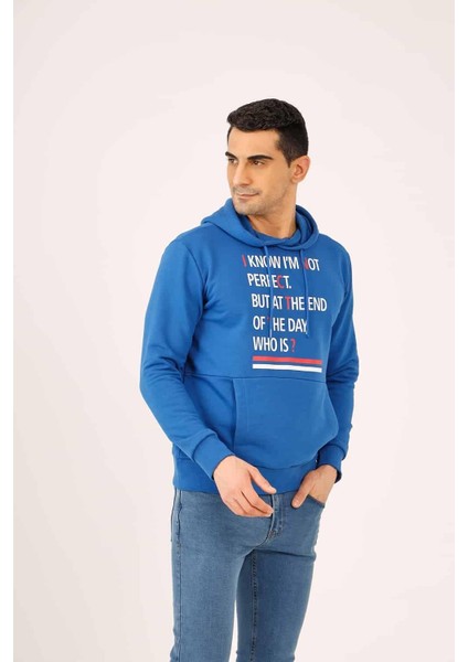 Saks Erkek Regular Fit Kapüşonlu Sweatshirt fiyatları