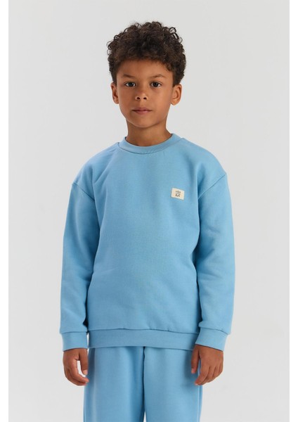 Bg Store Erkek Çocuk Mavi Sweatshirt fiyatları