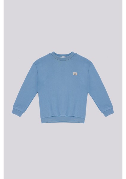 Bg Store Erkek Çocuk Mavi Sweatshirt indirimleri