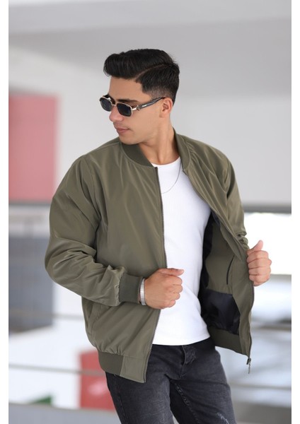 Erkek Fermuarlı Kolej Mont