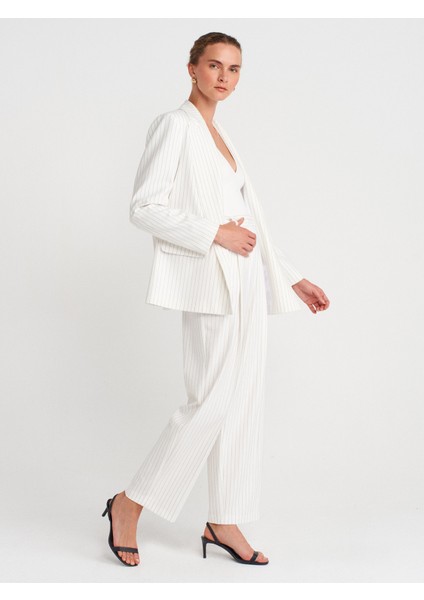 60767 Blazer Ceket-Beyaz fırsatları