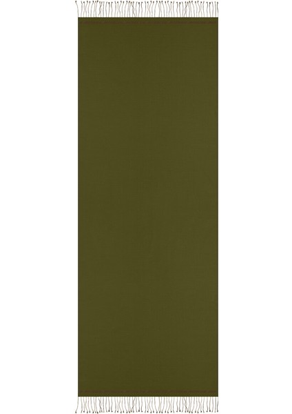 Haki Vizon Çift Taraflı Ipek Şal fırsatları