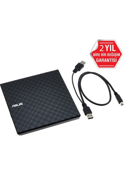 SDRW-08D2S-U LITE Siyah 8X Harici DVD Yazıcı,