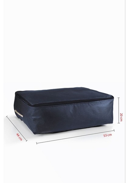 3'lü Set 53X44X20 cm Home Organizer Çekyat & Baza Altı Düzenleyici Hurç Lacivert fiyatları