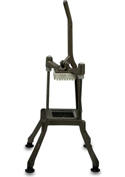 Dikey Patates Dilimleme Makinesi, Geniş Ayaklı, Siyah, Pratik ve Kullanışlı