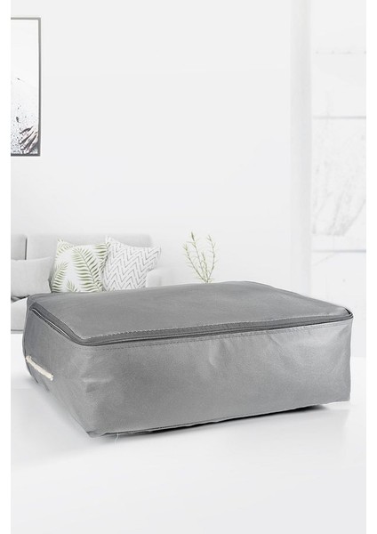 8'li Set 53X44X20 cm Home Organizer Çekyat & Baza Altı Düzenleyici Hurç Gri fiyatları