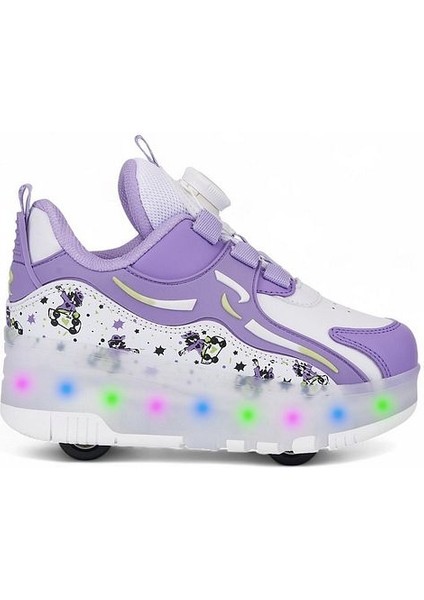 Kaykaylı Çocuk Işıklı Ayakkabı - Işıklı Patenli Kaykay Ayakkabı - Kaykay Ayakkabı modelleri