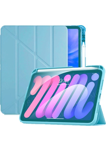 Apple iPad Air 4/5. Nesil 10.9 Kılıf Kalem Şarj Bölmeli Case (10.nesil Değildir)