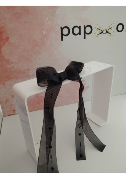 Fiyonk Tül Toka - Siyah - Organik & El Yapımı fiyatları