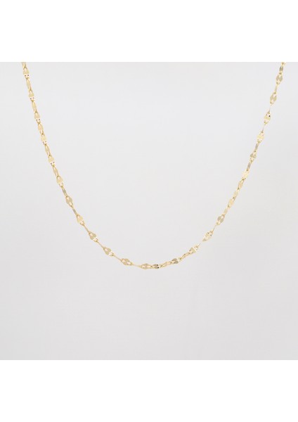 Çift Pullu Altın Zincir Kolye 48 cm 1,95 Gram fiyatları