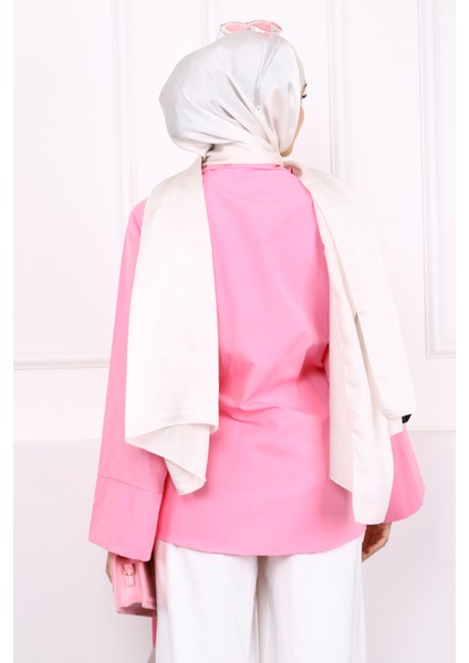 Pembe Yan Bağlamalı Kimono fırsatları