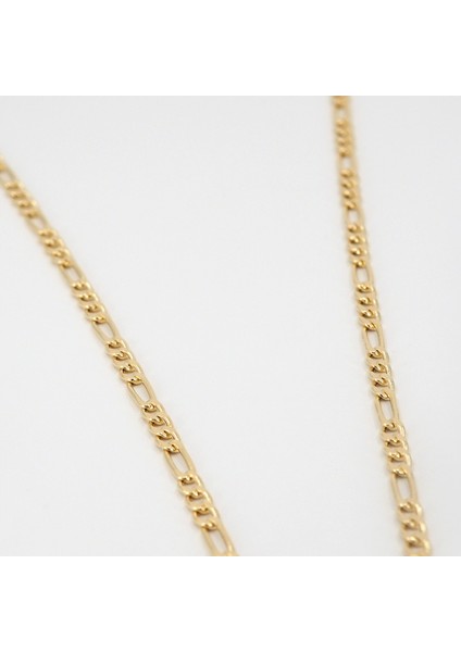 14 Ayar Figaro Zincir Altın Kolye – 52 cm modelleri