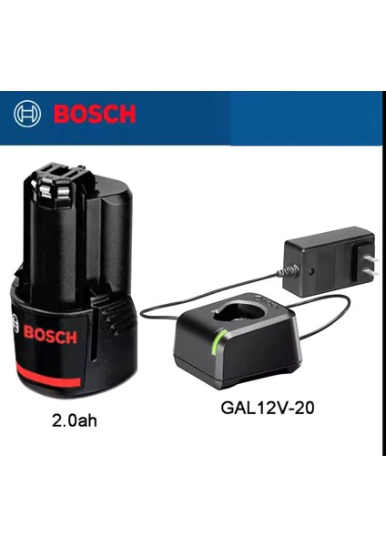 Gba 12V 2.0AH Professional Akü (Tek) , Bosch Gal 12 V-20 Şarj Aleti ve Metre fiyatları
