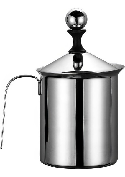 304 Çelik 500 ml Manuel Presli Kahve Süt Köpürtme Potu Sütlük Pitcher MT192 fiyatları