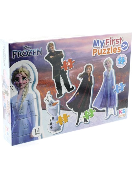 Ks Baby Puzzle Frozen My First Puzzle 4 In 1 Çerçevesiz fiyatları