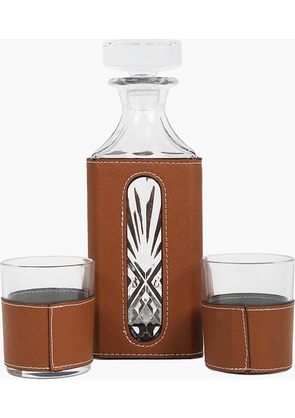 Decanter Set Kahverengi