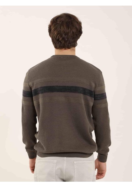 Haki Erkek Bisiklet Yaka Triko - 90599 indirimleri