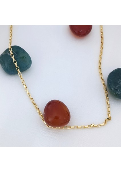 14 Ayar Küp Şeklinde Ataç Zincir Altın Kolye – 52 cm – 2,70 gr fiyatları