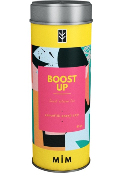 Boost-Up Tea - Zencefilli Enerji Çayı 50 GR