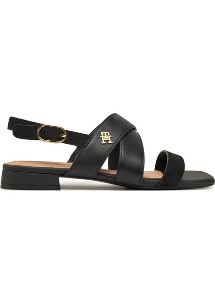 Tommy Hılfıger Kadın Sandalet FW0FW08507-BDS