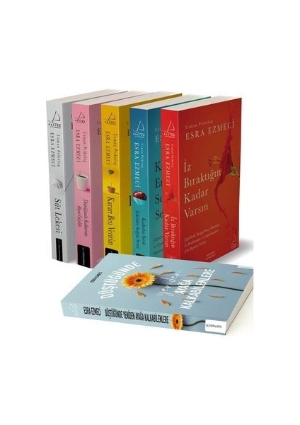 Süt Lekesi - İz Bıraktığın Kadar Varsın - 5 Kitap - Esra Ezmeci + Defter