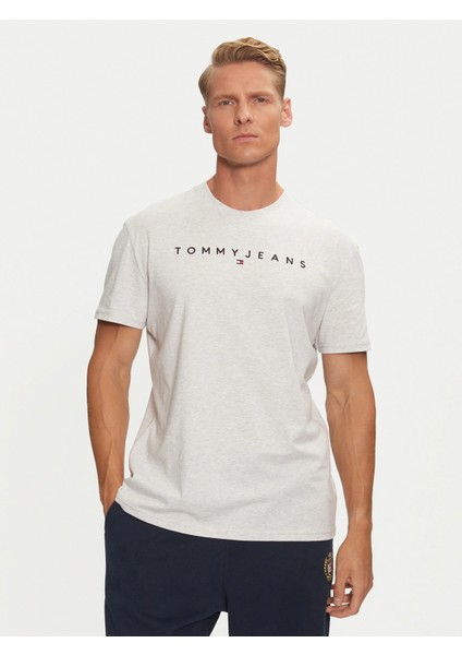 Tommy Hılfıger Erkek T-Shırt DM0DM20744-PJ4