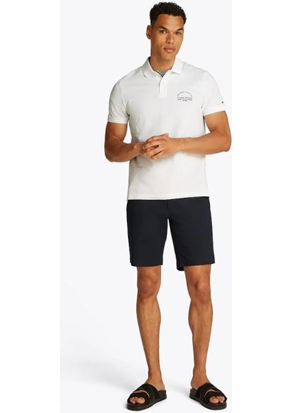 Tommy Hılfıger Erkek T-Shırt MW0MW38486-YBR