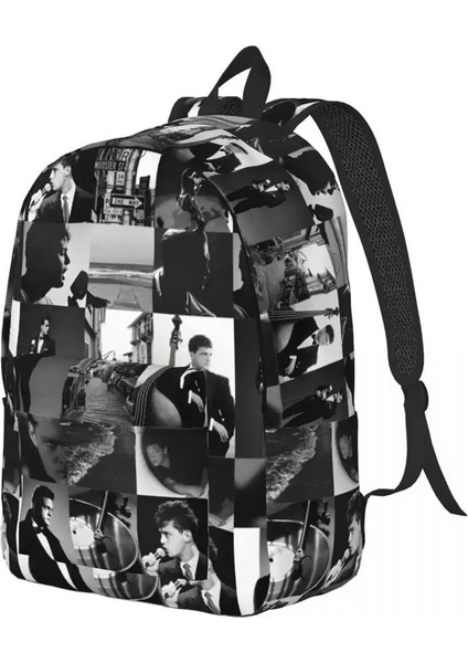 Luis Miguel Mexico Singer Serin Sırt Çantası Açık Okul Iş Kolajı Y2K Canlı Day Pack Erkek Kadın Dizüstü Bilgisayar Omuz Bagcolor: 1/boyut: 12 Inç (Yurt Dışından)