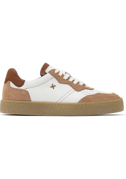 Taba Açık/beyaz Multi Deri Kadın Spor Ayakkabı 16WA8207 16WA8207