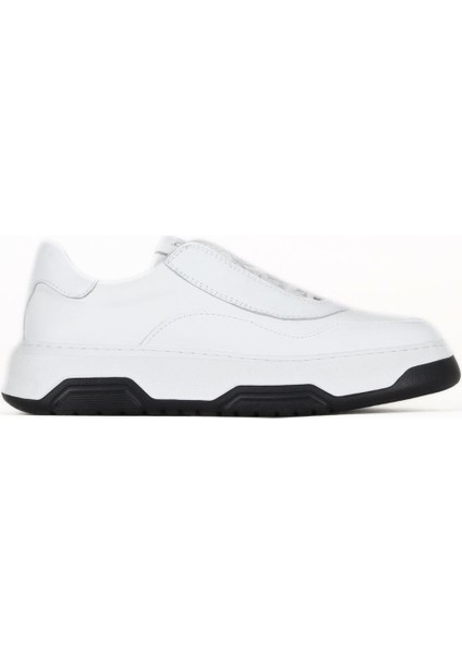 Beyaz Deri Kadın Spor Ayakkabı 16WA8224 16WA8224