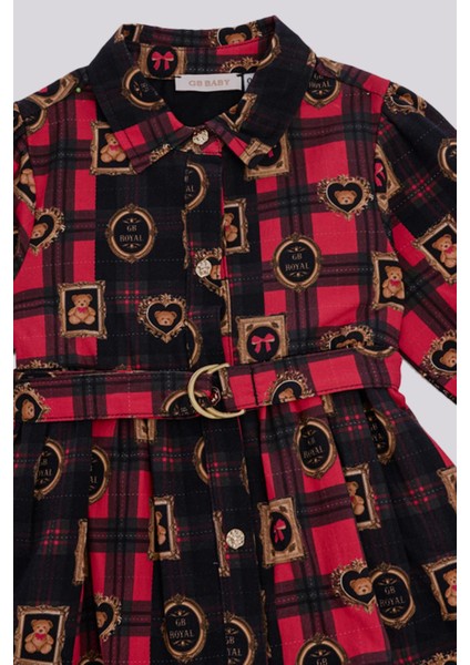 Bg Store Kız Bebek Desenli Elbise modelleri