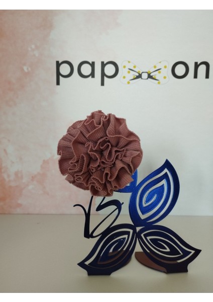 Ponpon Toka - Pembe - Organik & El Yapımı