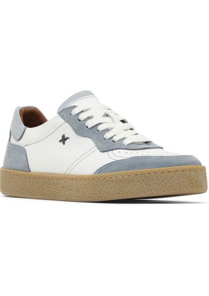 Mavi Beyaz Deri Kadın Spor Ayakkabı 16WA8207 16WA8207 fiyatları