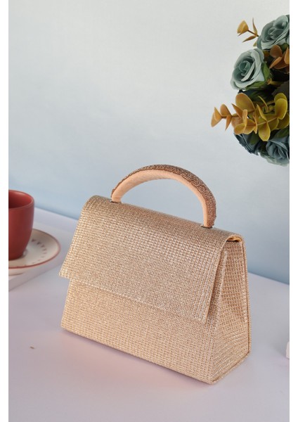 Weembag Çizgili Çupra Taş Saplı Napoli Kadın Çanta