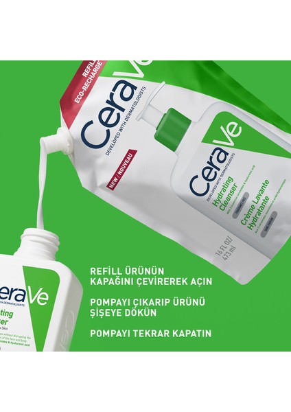 Nemlendiren Temizleyici Refill 473 ml fırsatları