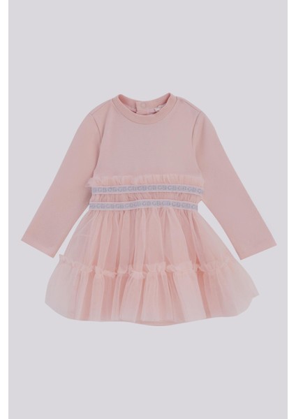 Bg Store Kız Bebek Pembe Elbise